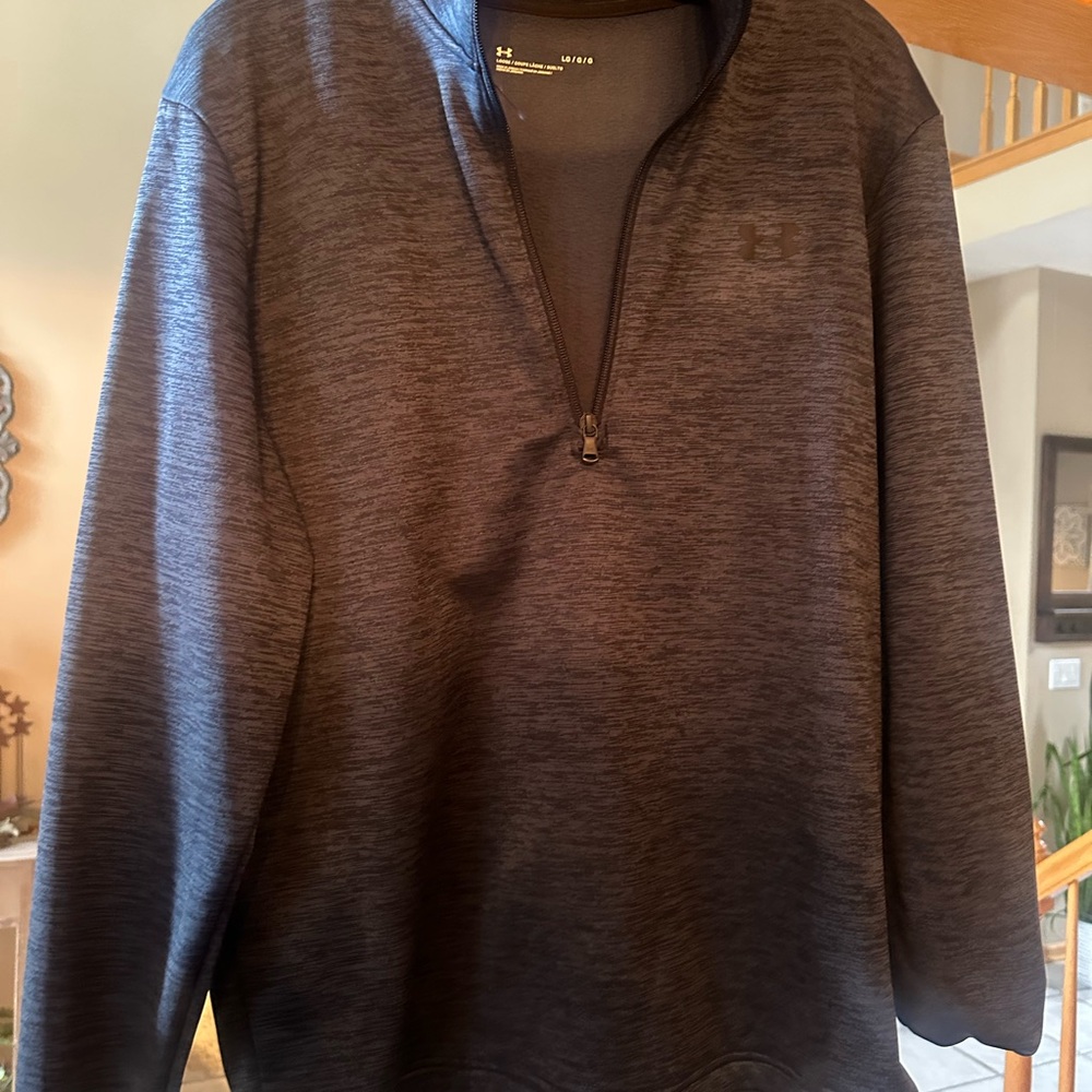 Under Armour Black Zip Up Sweater